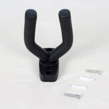 Wall Mount Guitar Hanger Stand Hook for Bass Ukulele Accessories Black