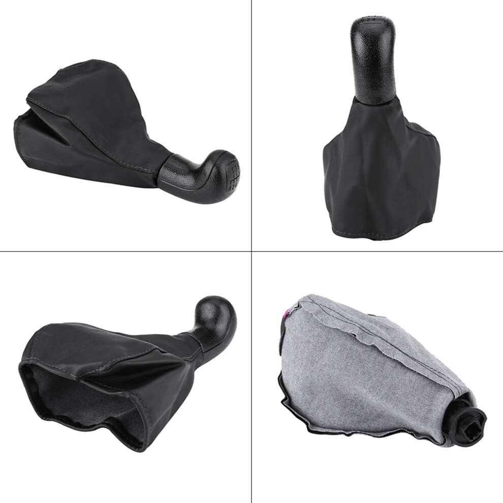 5-Speed Gear Shift Knob Gaiter Boot For Mercedes Vito W638 1996-1999 Black 4281341206238