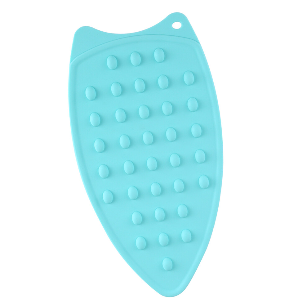 Heat Resistant Silicone Ironing Pad Green Non Slip Safety Rest Mat