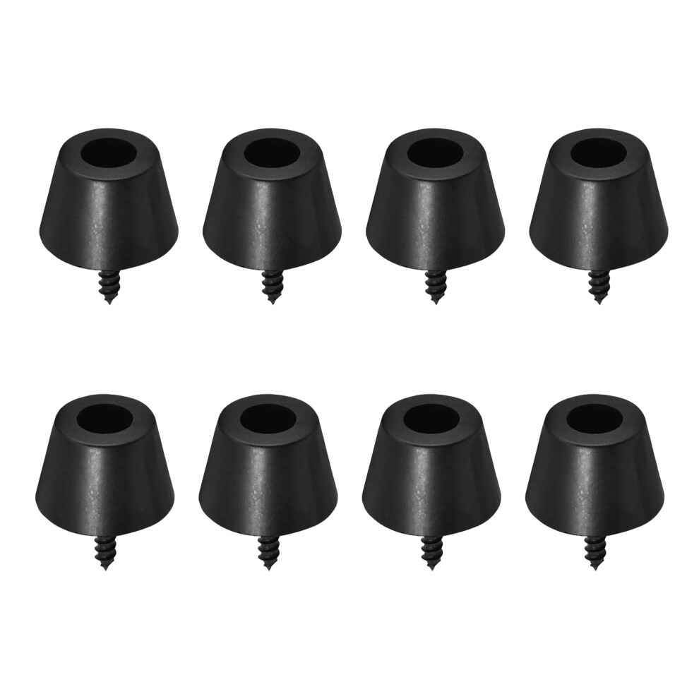 4 Pairs 30X20mm Rubber Feet Anti Vibration Pads For Speakers & Amps 4911341208702