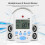 Mini Digital Beat Tap M50 Metronome, White, 5.5x3.2x3.5cm 5