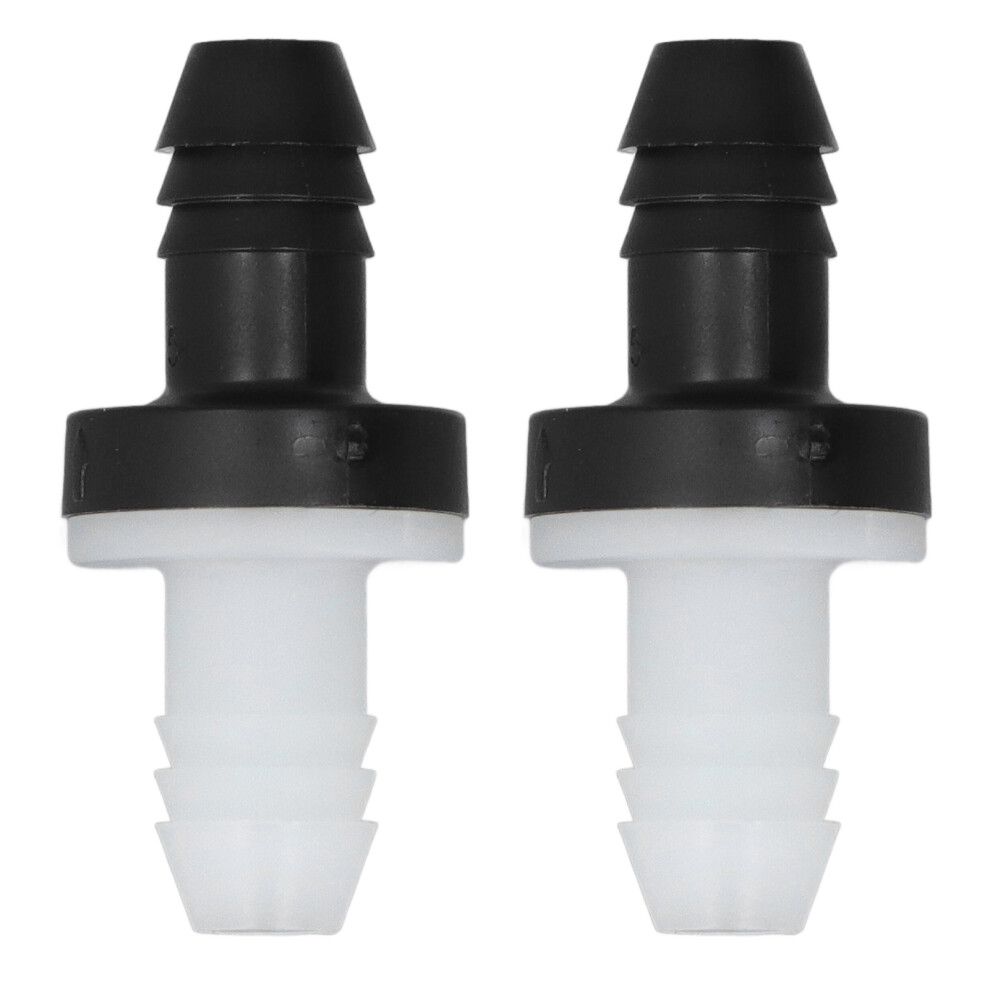 2Pcs Check Valve 3/8in 10mm Plastic 1 Way Water