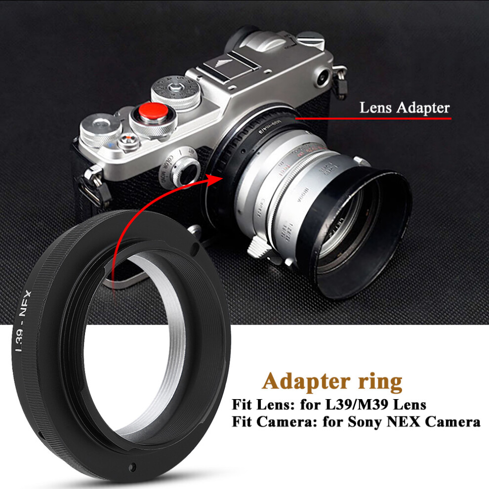 Camera Lens Transfer Adapter L39/M39 To Nex For Manual Focusing Accessory 9471341211713