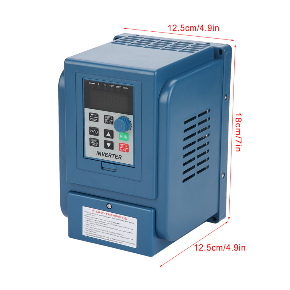 1PC AC 380V 1.5kW VFD Variable Frequency Drive 3-Phase Inverter