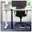 Dellonda Standing Desk Flexible Cable Management System, Clamp-On - DH274 3