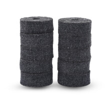 10 Pieces Gray Cymbal Felt Pads for Jazz Drum Accessories and Instruments