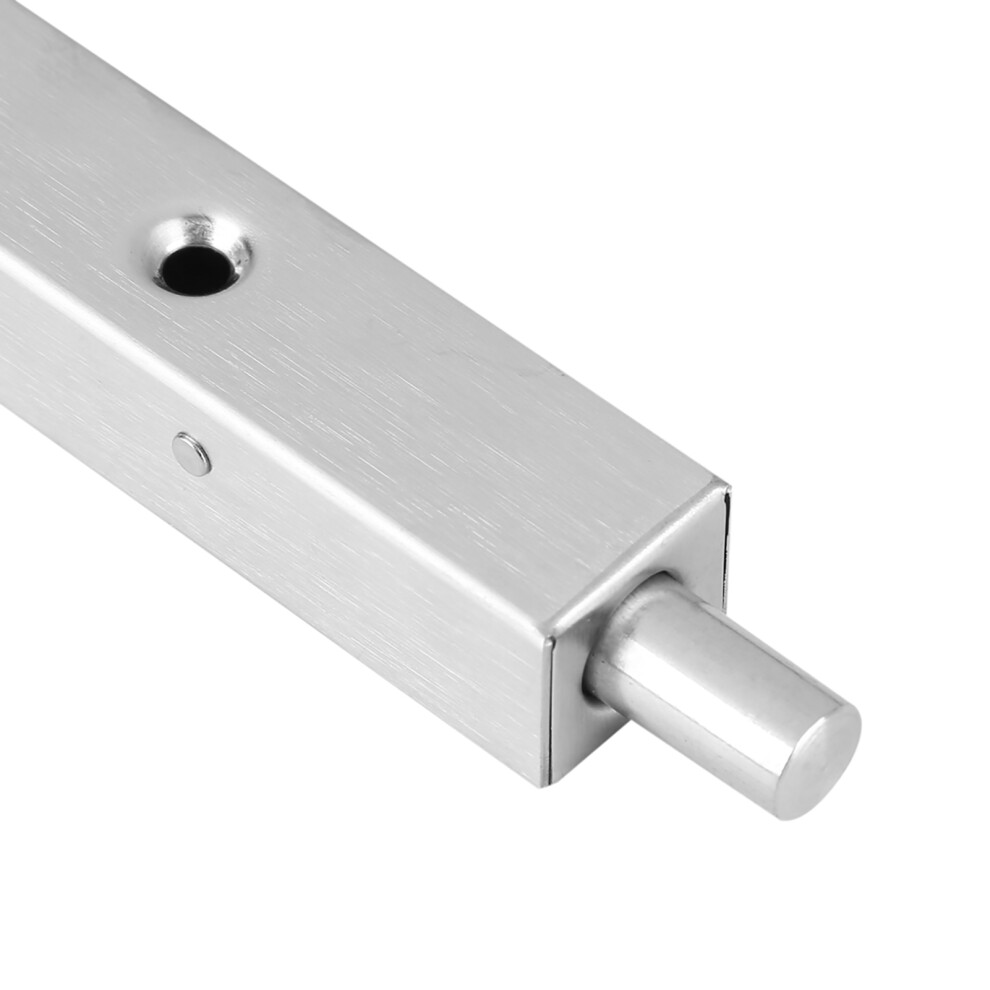 304 Stainless Steel Flush Latch Bolt Lock 8 Inch Silver Safety Door Hardware 6901341213675