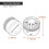 2pcs Motorcycle Front Axle Cap Nut Cover Aluminum 9