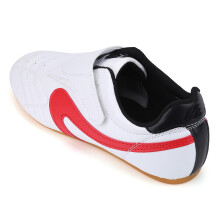 Unisex Taekwondo Boxing Kung Fu Tai Chi Gym Shoes White Red Size 40