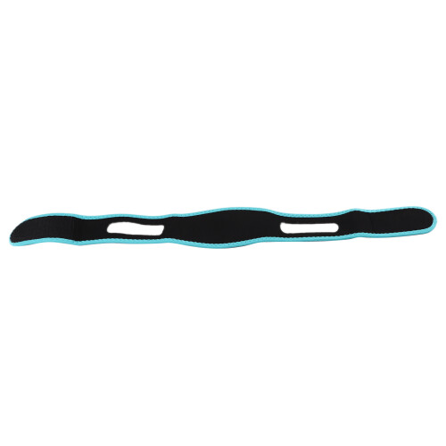 Blue Anti Snoring Headband with Chin Strap - Adjustable Sleep Solution 1