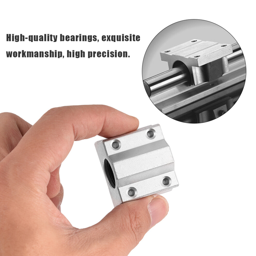 Scs8uu 8Mm Ball Bearing Slide Bushing Set For Smooth Linear Motion 9481341217516