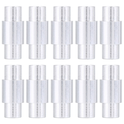Durable 10pcs Aluminium Bearing Stepped Spacers for Smooth Inline Skating