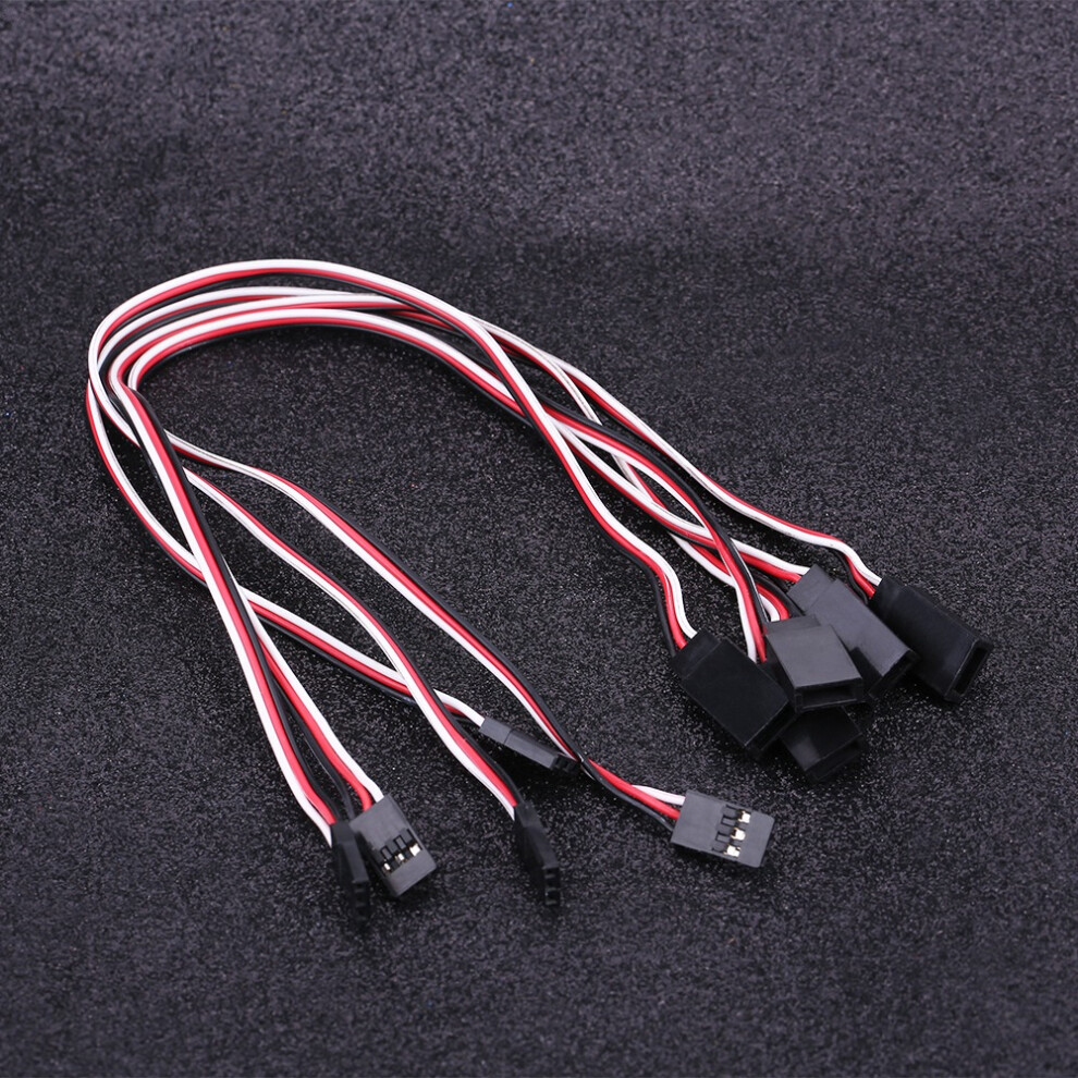5Pcs Servo Extension Cable Set For Rc Model Jr/Futaba 30 Core Wire 5021341219017