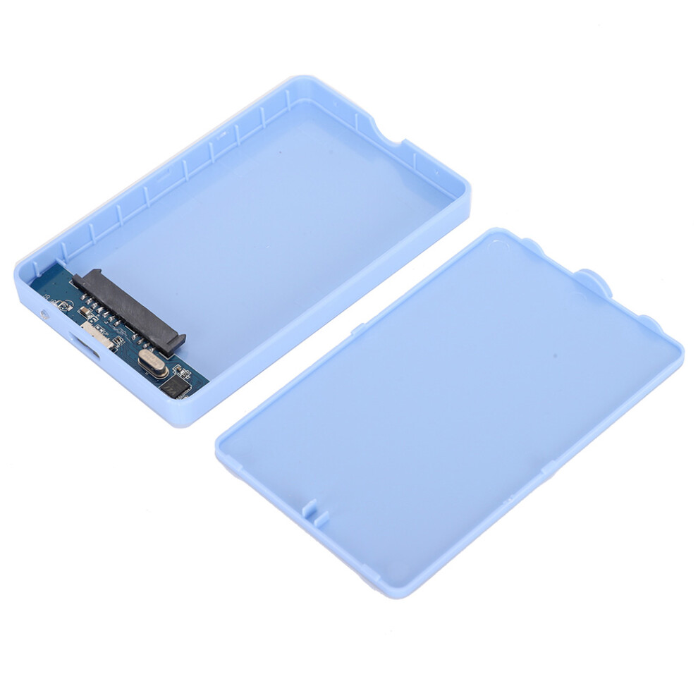 2.5" Sata Hdd/Ssd Enclosure Case Usb 3.0 7-9.5Mm Blue 8341341219037