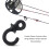 Enhance Archery with 4Pcs Black Bow String Dampers - Shock Absorbers 8
