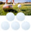 5Pcs/Set Floating Practice Golf Balls Water Golf 10