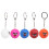 5pcs Golf Practice Balls with Keychain Sports 3