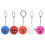 5pcs Golf Practice Balls with Keychain Sports 1