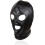 Adjustable Leather Lacing Hood Mask for Halloween 2