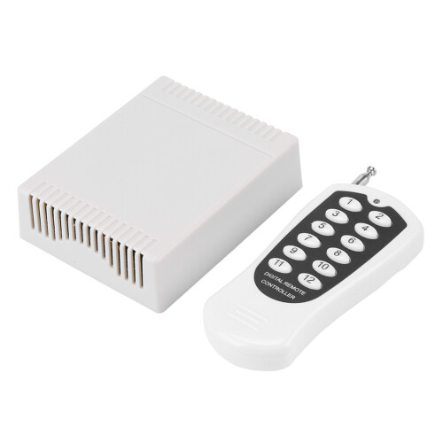 200-500m Range 12V Relay Kit 12 Channel Wireless Remote Control 1