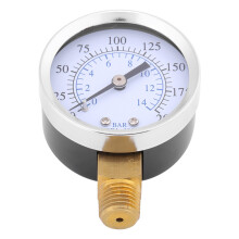 Air Compressor Gauge 1/4"NPT 0-200PSI 0-14bar Manometer Tool