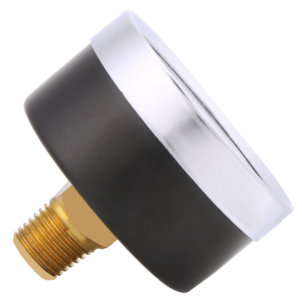 Mini Pressure Gauge 0-200Psi / 14Bar, 50Mm Dial, Npt Thread 5041341224521