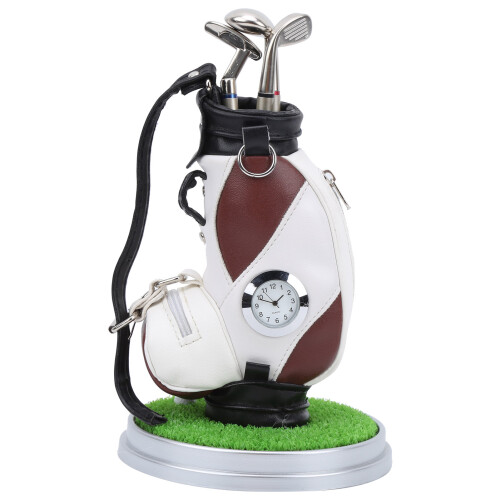 Desktop Golf Pen Set 3 Ballpoint Pens and Mini Bag 2
