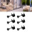 6 Sets Sliding Window Lock Door Limit Stopper 1 12