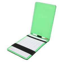 Golf Scorecard Holder PU Cover Score Book Keeper