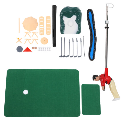 Indoor Mini Golfing Game Kit Golf Set Toy with 2
