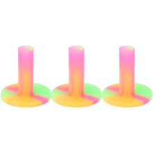 3pcs Rubber Golf Tees Holder Indoor Outdoor Sports