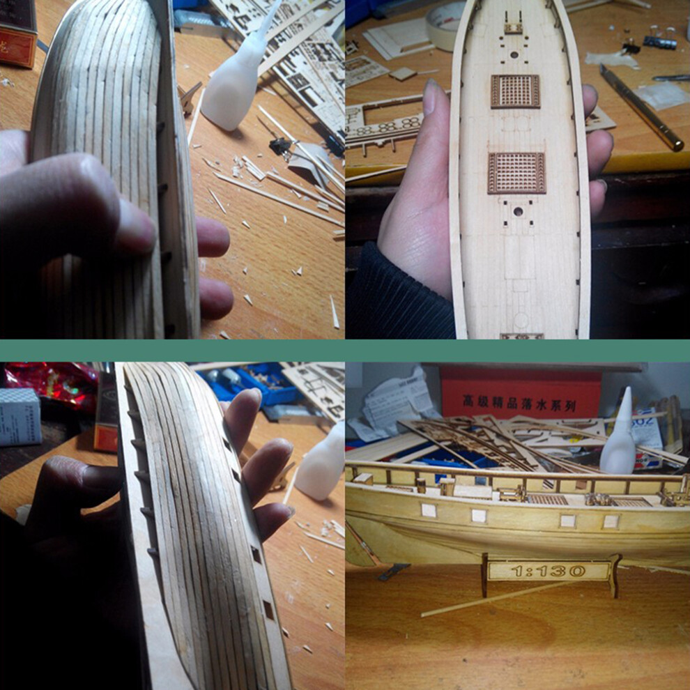 Holz-Segelboot-Bausatz Zuhause DIY Modell Dekoration Boot Geschenke Spielzeug für Kinder