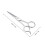 Stainless Steel Beard & Eyebrow Scissors - Compact, Durable, Silver 7