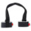 Cushioned Nylon Strap for Ski Boards & Poles Easy Hook & Loop 11