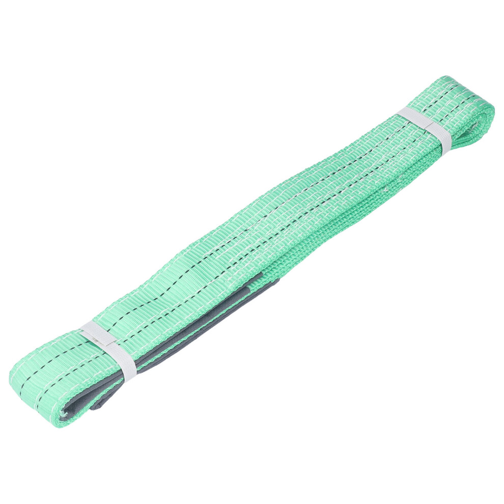 2T Flat Lifting Rope with Double Eye Buckle