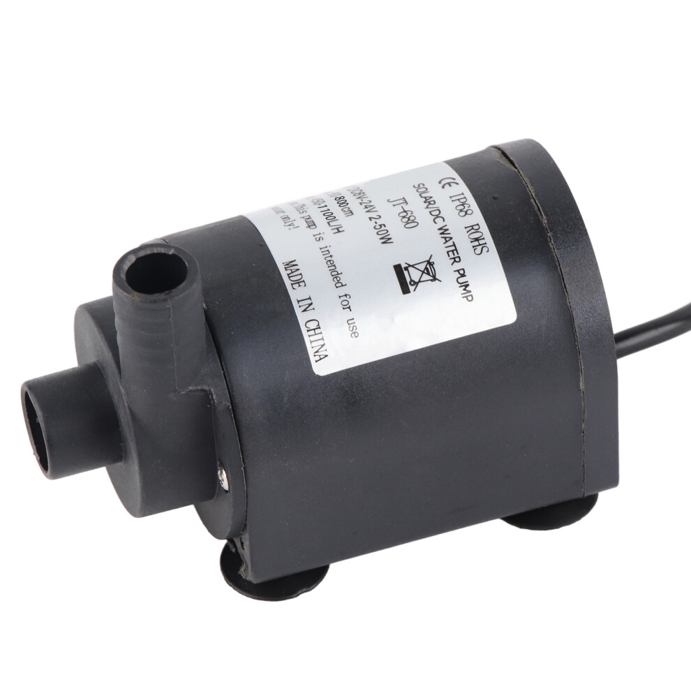 Innovative 1100L/H 24V Circulation Pump 7M Lift Vibration Dampening 9491341231764