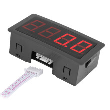 Digital LED RPM Tachometer 80x42x25mm NPN Red/Blue Display