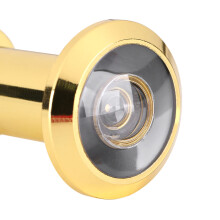 Heavy Duty Privacy Cover 200 Wide View Door Viewer Gold Durable Design