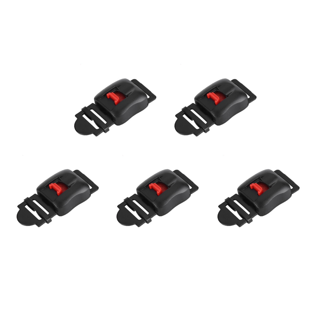 5Pcs Helmet Chin Strap Quick Release Buckles For Secure Ride 8031341233163