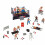 Wrestler-Ring-Set: 12 Wrestler + 1 Ring, 5 cm 3