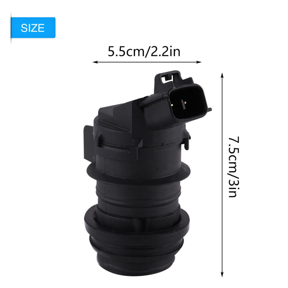 Windshield Washer Pump For Toyota 4Runner Camry Corolla 6X3cm Black 8461341233571