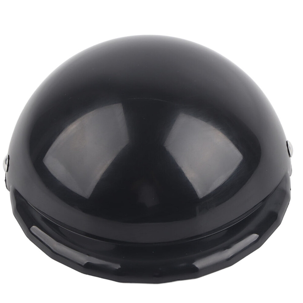 Pet Dog Motorcycle Helmet Bicycle Riding Hat Outdoor Supplies M Black 9301341233807
