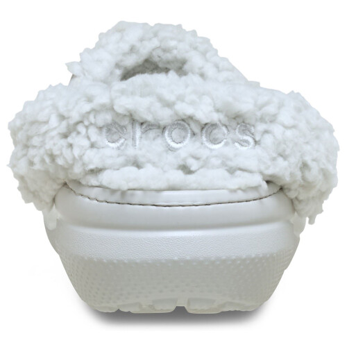 Crocs (White, 11 (Adults')) Crocs Classic Fleece Lined Thermoplastic Men's Atmosphere Clogs 1