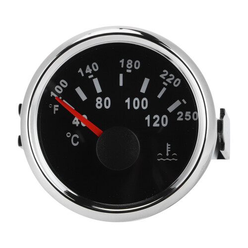 52mm/2in Marine Engine Water Temperature Gauge 2