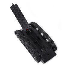 Lightweight Plastic Tank Chassis DIY Kit with 130 Motor, 18.5x9.7cm
