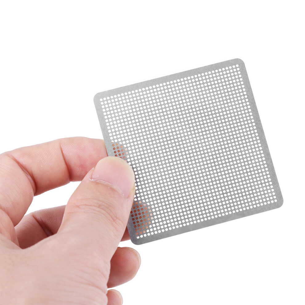 Universal 27Pcs Bga Reballing Net Stencils Templates For Soldering Equipment 7611341237258
