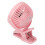 Clip-On-Ventilator ABS 18650 3-Stufen Pink 720 USB-Mini 8