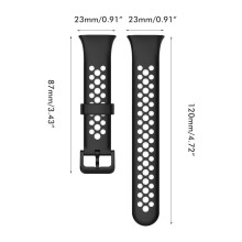 Band7 Pro Armband, Silikon, 5,6–8,5 Zoll, Zweifarbig