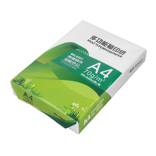500 Sheets A4 Copy Printer Paper Wood Pulp Blank 1