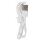 Cinturón calefactor menstrual eléctrico 1800mAh ABS 7